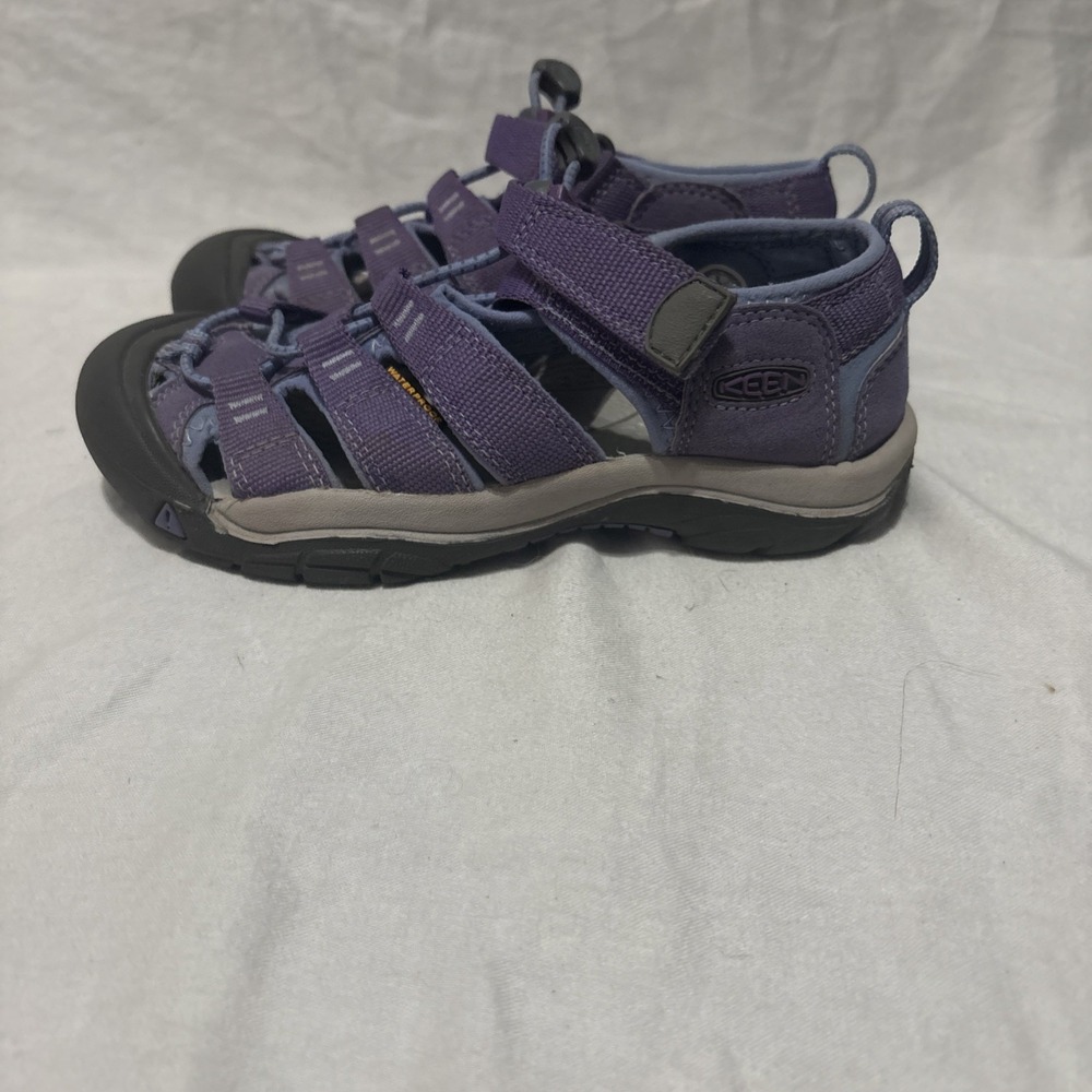 Keen Girls Size 2 Purple Newport Hiking Sandals Waterproof‎ Washable 1014263 - Picture 12 of 16